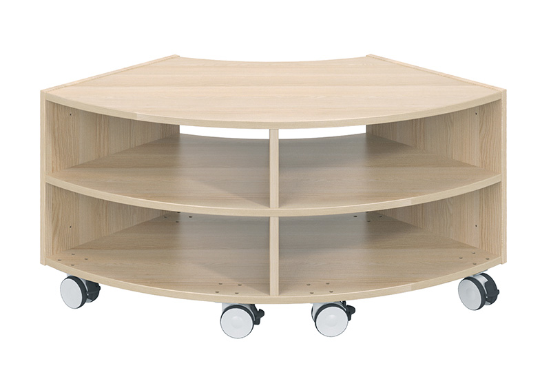 Meuble Grand-Angle 90° sur roues